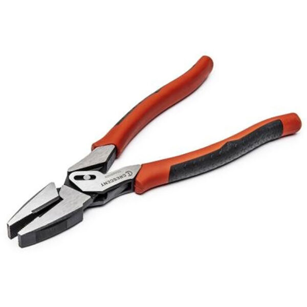 Crescent CCA20509 9'' Pivot Action Dual Material Lineman's Compound Action Pliers
