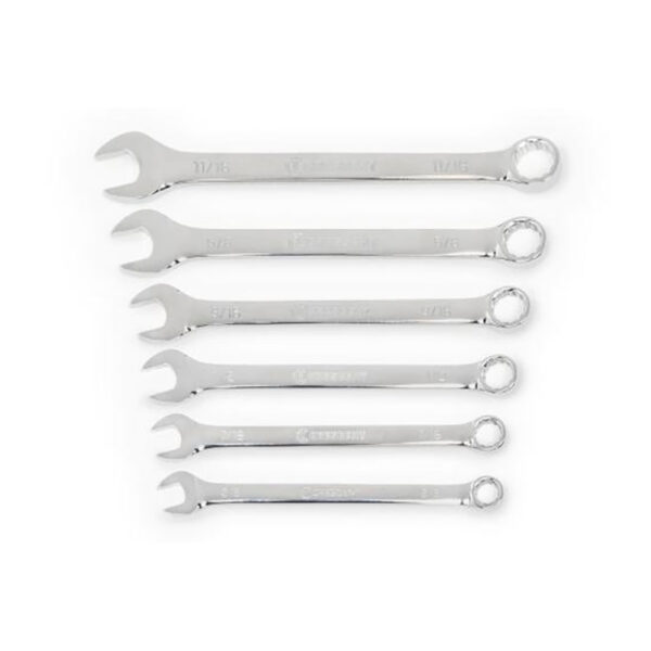 Crescent CCWS0-05 6PC 12 Point SAE Combination Wrench Set