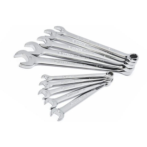 Crescent CCWS3 10PC 12 Point Metric Combination Wrench Set