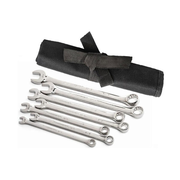 Crescent CCWSRSAE7 7PC 12 Point SAE Combination Wrench Set