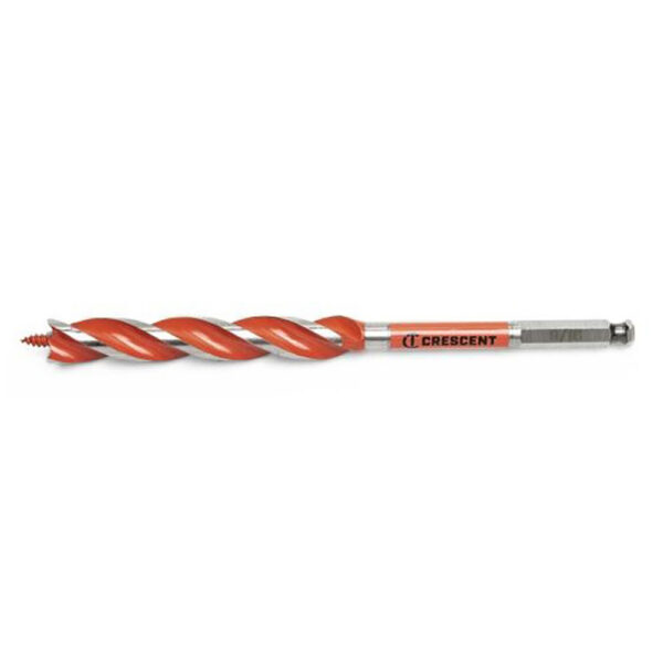 Crescent CDAG-7531 9/16'' x 7-1/2'' Solid Auger Drill Bit