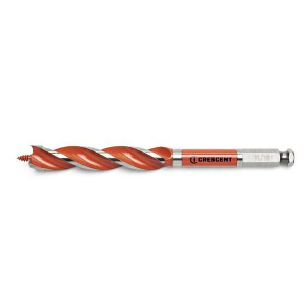 Crescent CDAG-7535 11/16'' x 7-1/2'' Solid Auger Drill Bit