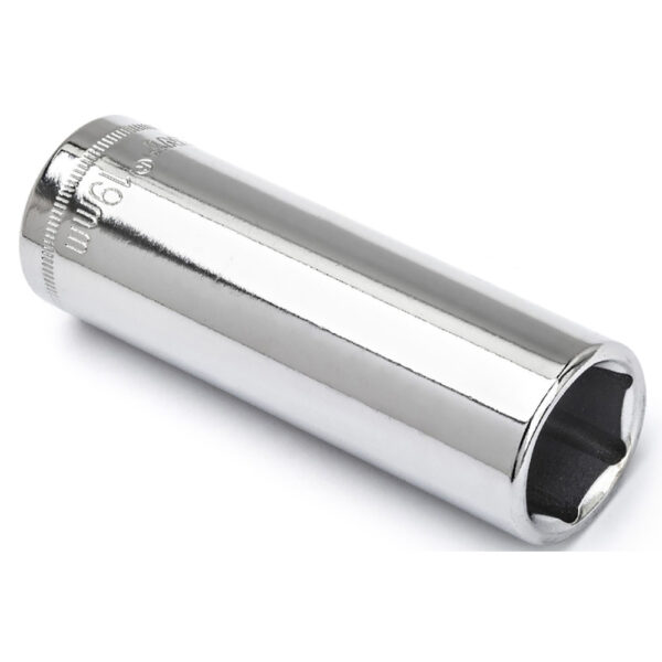 Crescent CDDS78N 1/2'' Drive 6 Point Deep Metric Socket 19mm