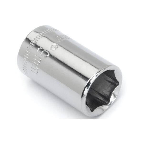 Crescent CDS16N 1/4'' Drive 6 Point Standard Metric Socket 9mm