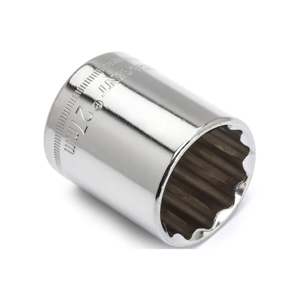 Crescent CDS87N 1/2'' Drive 12 Point Standard Metric Socket 27mm