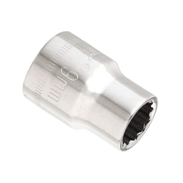 Crescent CDS39N 3/8'' Drive 12 Point Standard Metric Socket 9mm