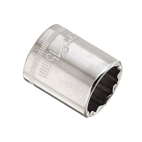 Crescent CDS45N 3/8'' Drive 12 Point Standard Metric Socket 15mm