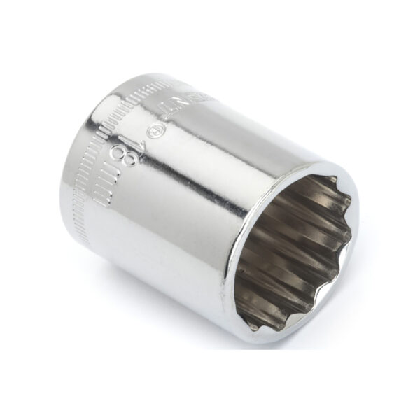 Crescent CDS48N 3/8'' Drive 12 Point Standard Metric Socket 18mm