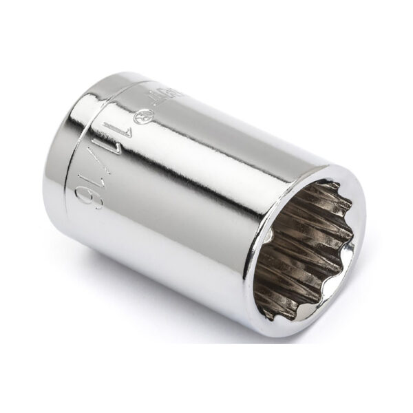 Crescent CDS57N 1/2'' Drive 12 Point Standard SAE Socket 11/16''