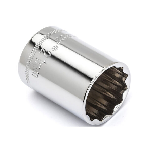 Crescent CDS81N 1/2'' Drive 12 Point Standard Metric Socket 21mm