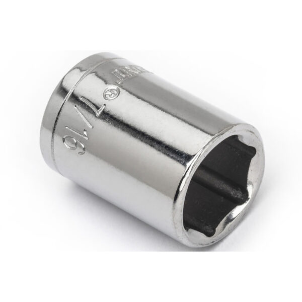 Crescent CDS8N 1/4'' Drive 6 Point Standard SAE Socket 7/16''