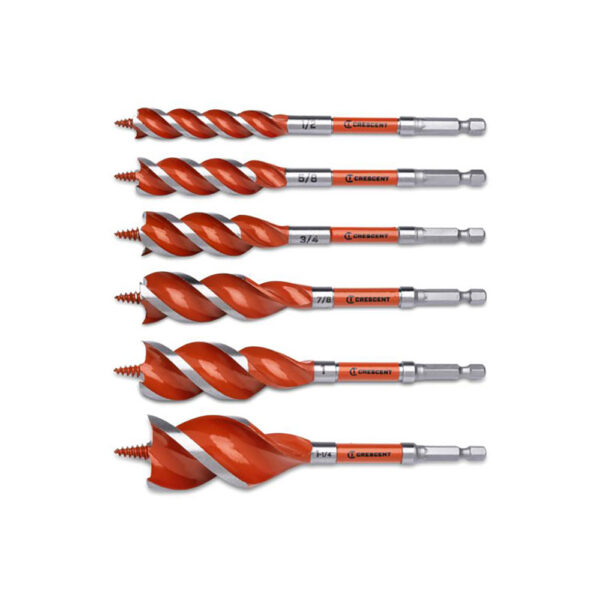 Crescent CDSASET-6 6PC High Speed Auger Set