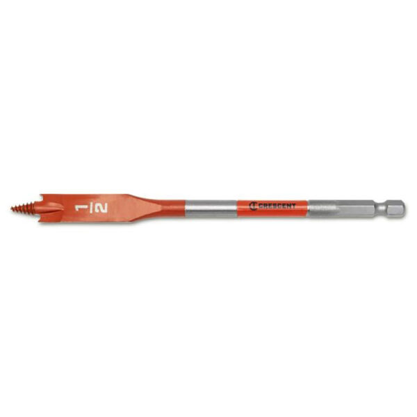 Crescent CDSP-629 1/2'' x 6'' Screw Point Spade Drill Bit