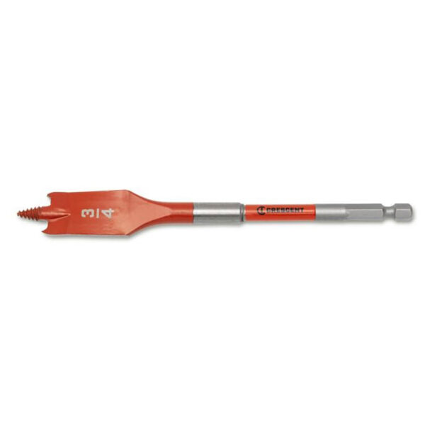 Crescent CDSP-637 3/4'' x 6'' Screw Point Spade Drill Bit