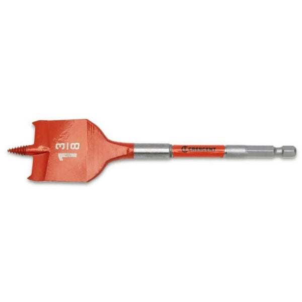 Crescent CDSP-651 1-3/8'' x 6'' Screw Point Spade Drill Bit