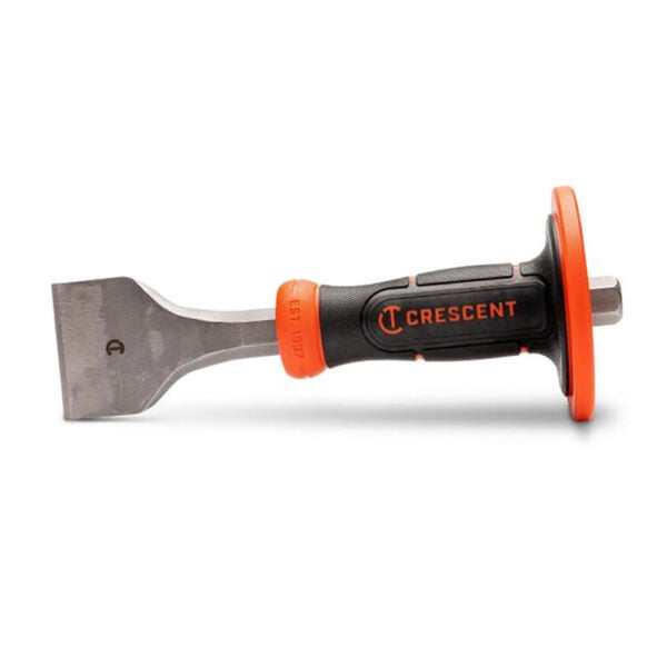 Crescent CFCH212H 2-1/2'' X 10'' Flooring Chisel with Handguard