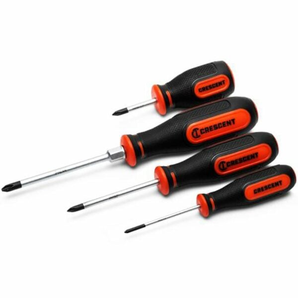 Crescent CPSET4PC Philips Dual Material Screwdriver 4PC Set