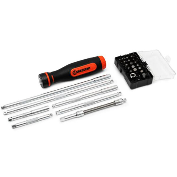 Crescent CRBSDS39PC 39PC Ratcheting Bit Driver Set