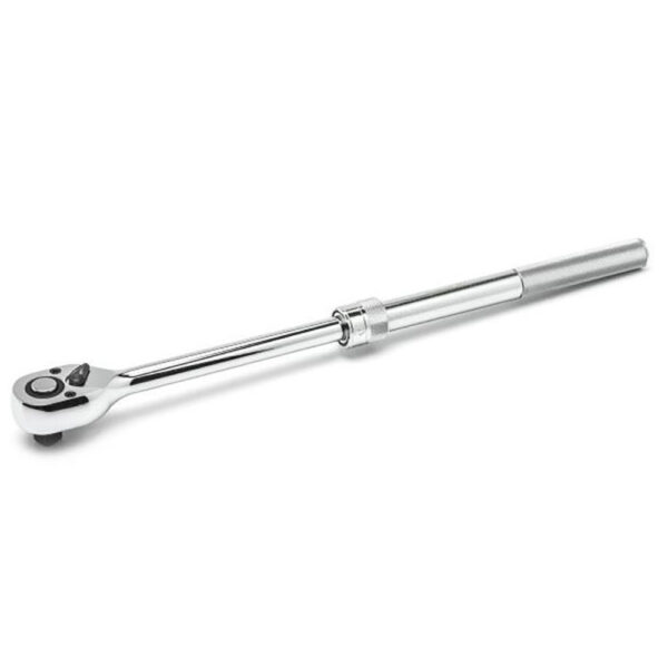 Crescent CRW12EXT 1/2'' Drive 72-Tooth Quick Release Extendable Teardrop Ratchet 12'' - 17-1/2''