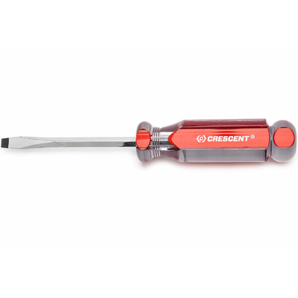 Crescent CS144 1/4'' x 4'' Slotted Acetate Screwdriver