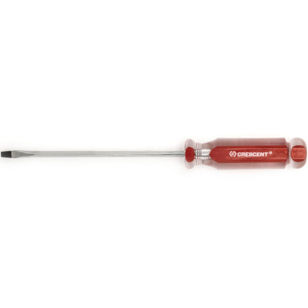 Crescent CS184 1/8'' x 4'' Slotted Acetate Screwdriver