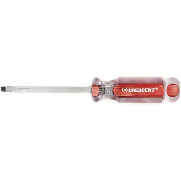 Crescent CS3164 3/16'' x 4'' Slotted Acetate Screwdriver