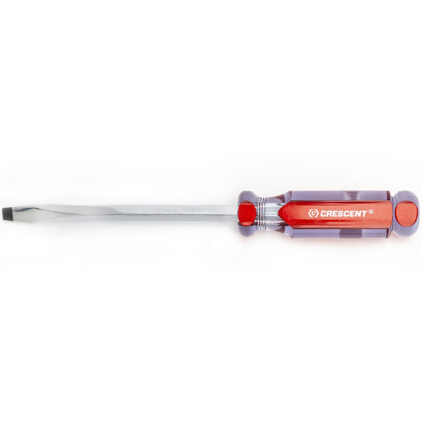 Crescent CS5166 5/16'' x 6'' Slotted Acetate Screwdriver