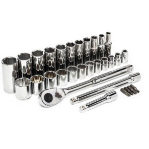 Crescent CSWS8C 30PC 3/8'' Drive 6 and 12 Point SAE Mechanics Tool Set