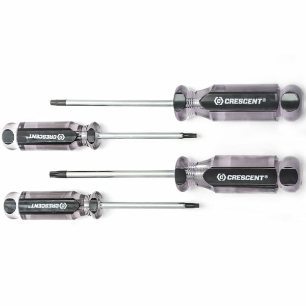 Crescent CT4PCSET Torx Acetate Screwdriver 4PC Set