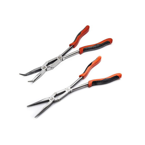 Crescent PSX204C 2PC X2 Straight and Bent Long Nose Dual Material Plier Set