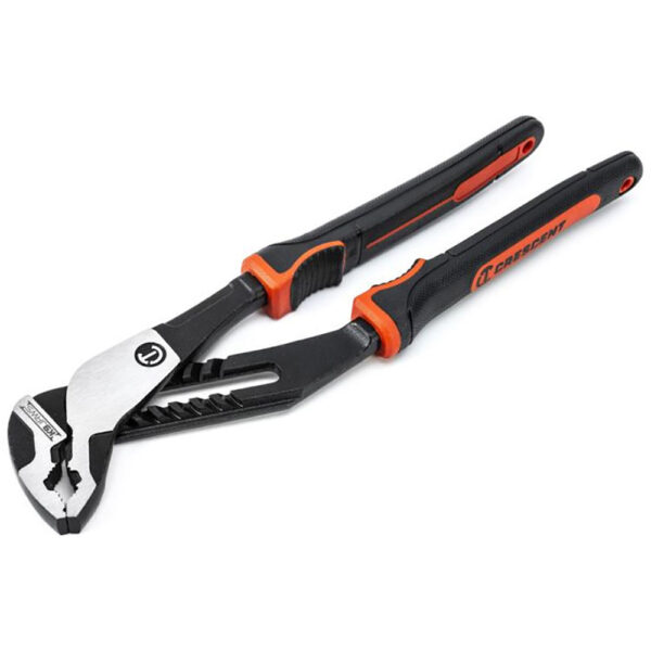 Crescent RTZ28CGV 8'' Z2 K9 V-Jaw Dual Material Tongue and Groove Pliers