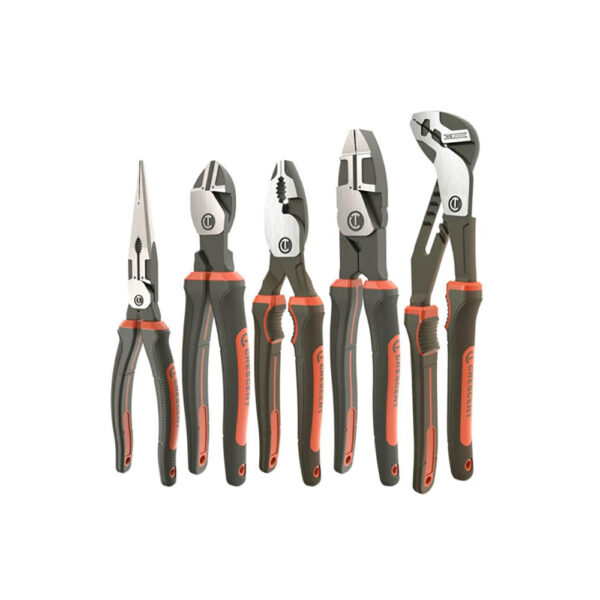 Crescent Z2SET5CG 5PC Z2 Mixed Dual Material Plier Set