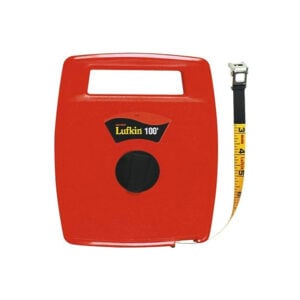 706L Lufkin 1/2'' x 100' Linear Fiberglass Tape Measure