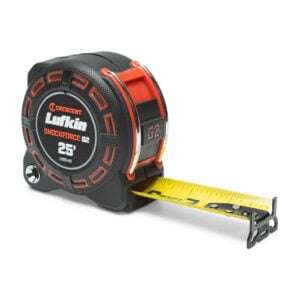 L1225-02 Lufkin 1-1/4'' x 25' Shockforce G2 Tape Measure