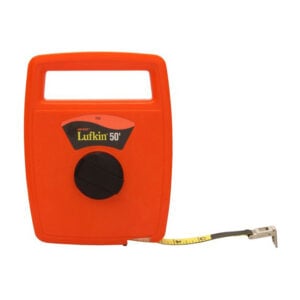 T703 Lufkin 1/2'' x 50' Linear Fiberglass Tape Measure