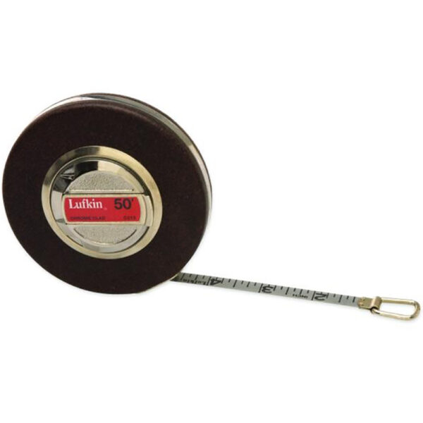 TC213N Lufkin 3/8'' x 50' Anchor Chrome Clad Tape Measure