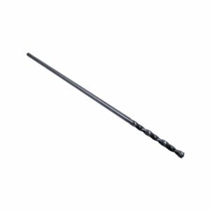 Omega Technologies EHSX12, 1/4'' 12'' High Speed Steel Aircraft Extension Drill, 135 Degree Split Point