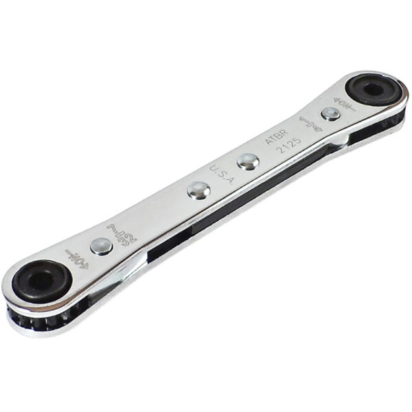 Omega Technologies ATBR2125 7/32'' x 1/4'' Hi-Lok Flat Ratcheting Box Wrench
