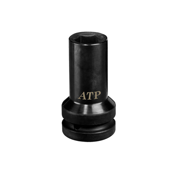 ATP Z-08M16LT 16mm Deep Thinwall 6 Point Impact Socket, 1/2'' Square Drive