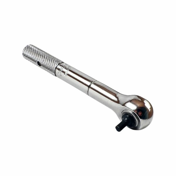 Omega Technologies RR40S-HX1/8 Short Handle Reversible Bit Holder Roller Ratchet, 1/8'' Hex Drive