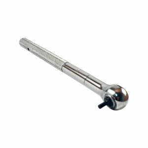Omega Technologies RR40L-HX3/32 Long Handle Reversible Roller Ratchet, 3/32'' Hex Drive