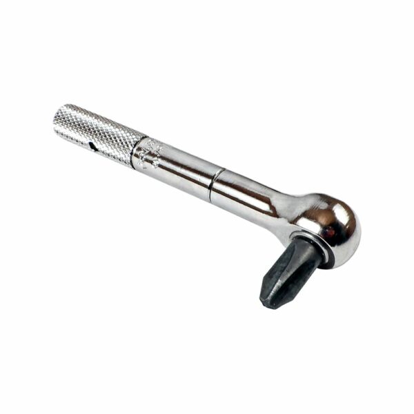 Omega Technologies RR40S-P3 Short Handle Reversible Roller Ratchet, #3 Phillips