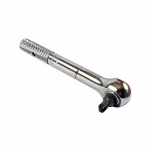 Omega Technologies RR40S-TS4 Short Handle Reversible Roller Ratchet, #4 Torq-Set