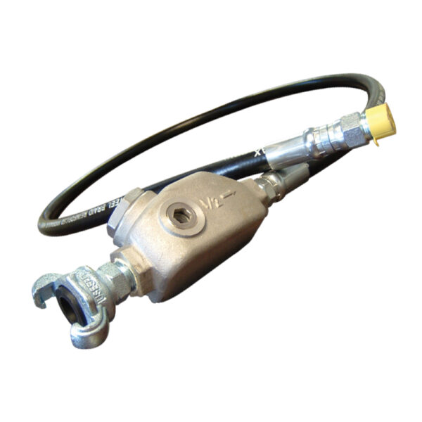 ATP WH-6 3/8'' Inlet x 1/2'' Whip Hose In-Line Oiler, 6' Length