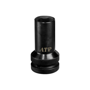 ATP Z-12M19T 19mm Standard Thinwall 6 Point Impact Socket, 3/4'' Square Drive