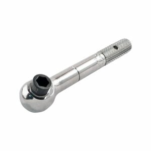 Omega Technologies RR40A21S-SP Short Single Clutch Integral Socket Roller Ratchet, 7/32'' Hex Socket