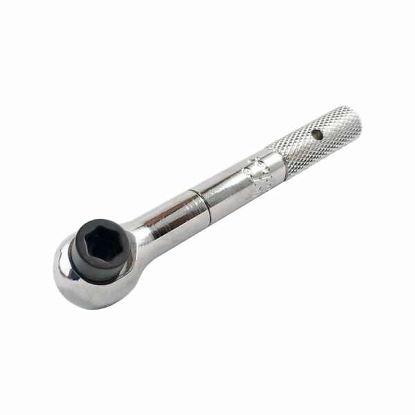 Omega Technologies RR40A25S-SP Short Single Clutch Integral Socket Roller Ratchet, 1/4'' Hex Socket