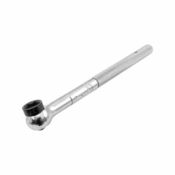 Omega Technologies RR40A37SP Single Clutch Integral Socket Roller Ratchet, 3/8'' Hex Socket
