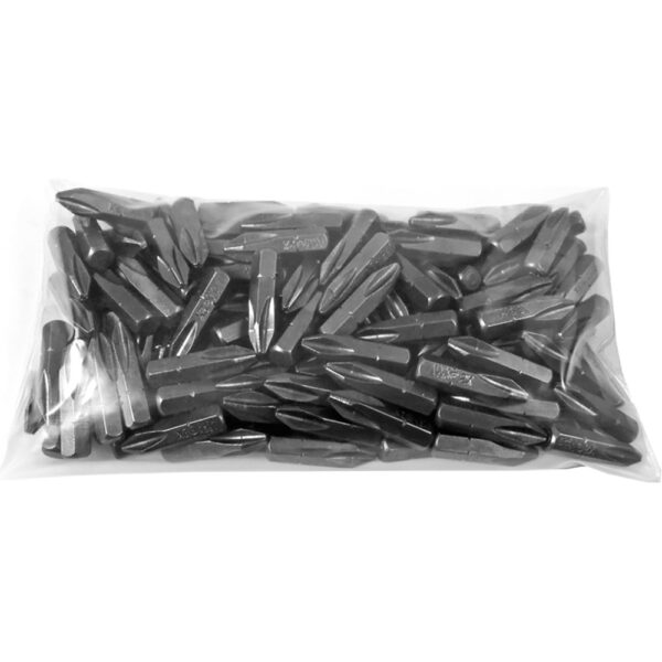 446-2X-250PK Apex Brand 1/4'' Phillips #2 Hex Insert Bits 250PK