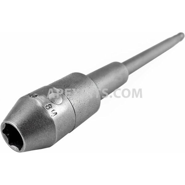 KS-6-8M-6 Apex Brand 8mm 6-Point Metric Universal Extension Wrench, Tension Type, 1/4'' Male Hex Drive